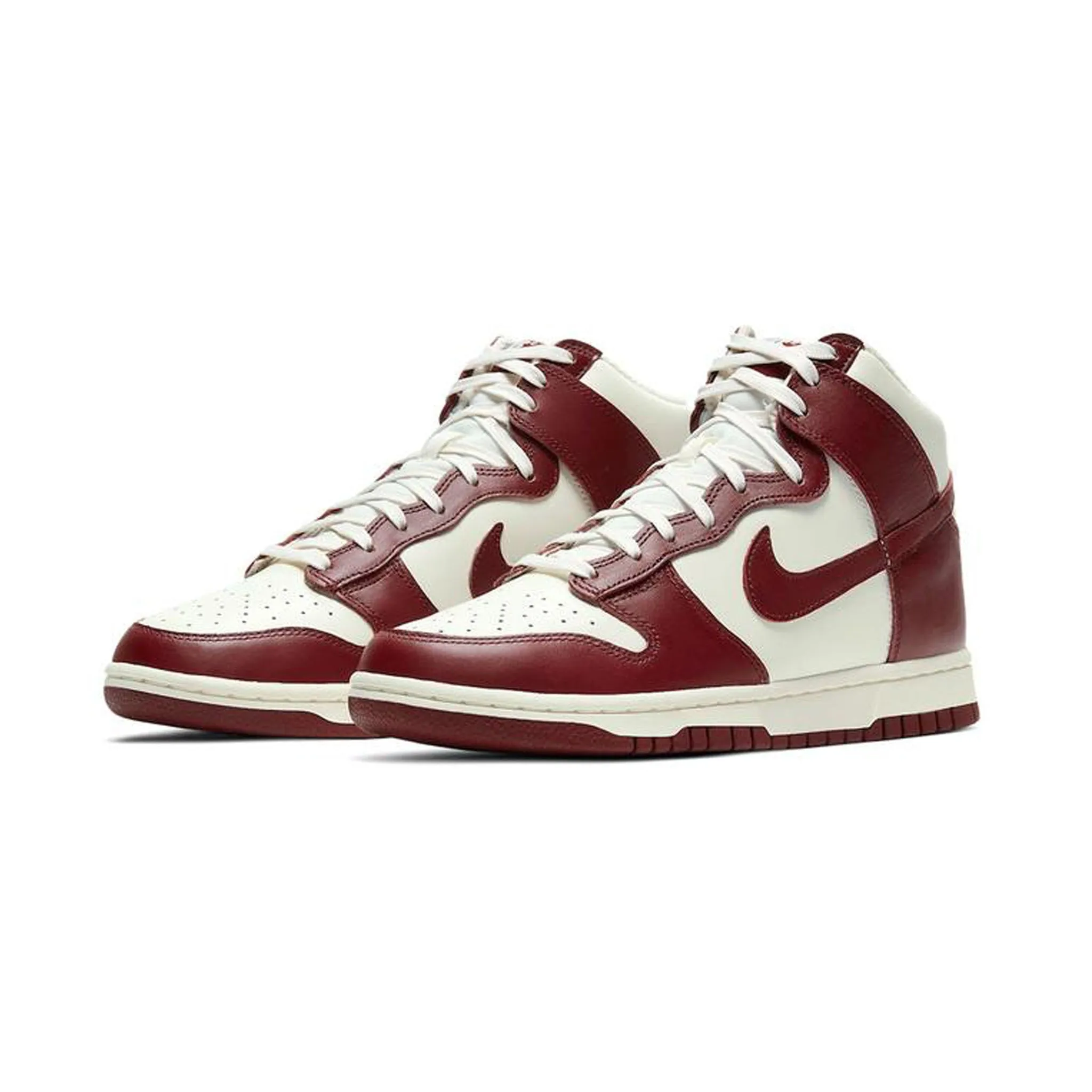 Nike Dunk High Sail Team Red (W)