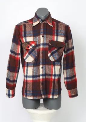 Plaid Wool Vintage CPO Jacket Size M