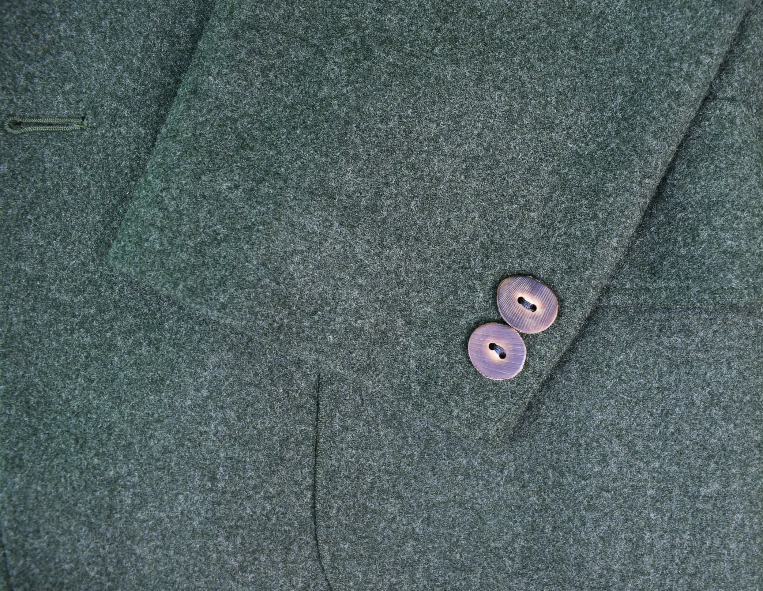"Orvis x Bayerischer Loden Green Sport Coat Made In England" Sz 44R
