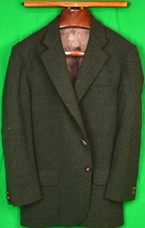 "Orvis x Bayerischer Loden Green Sport Coat Made In England" Sz 44R