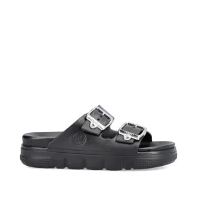 Rieker Ladies EVA Buckle Trim Slip On Sandal