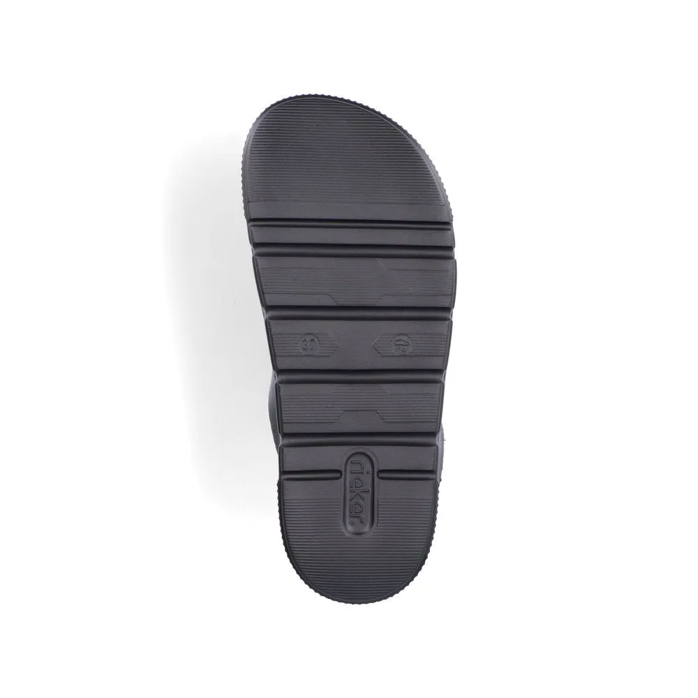 Rieker Ladies EVA Buckle Trim Slip On Sandal