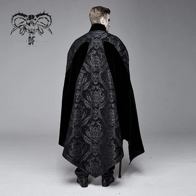 'Shadowplay' Gothic Cloak With Pendant