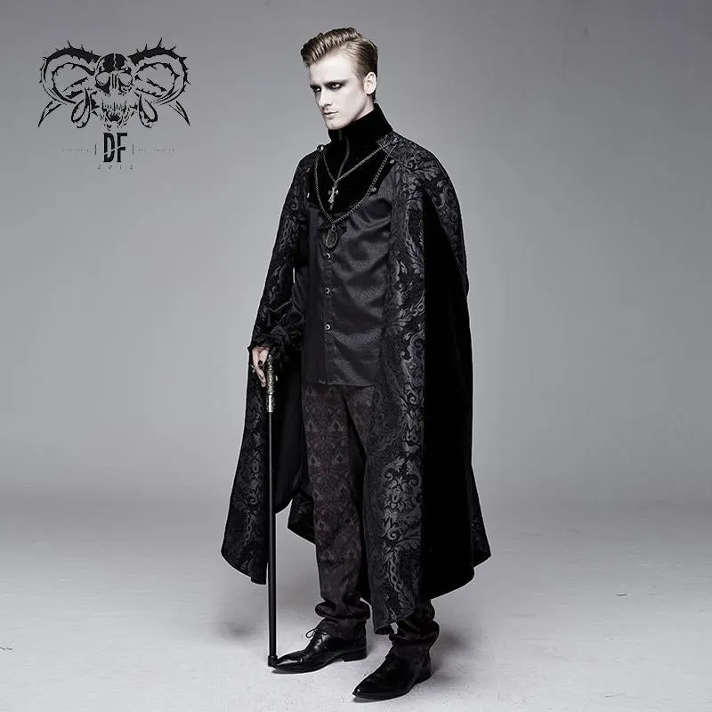 'Shadowplay' Gothic Cloak With Pendant