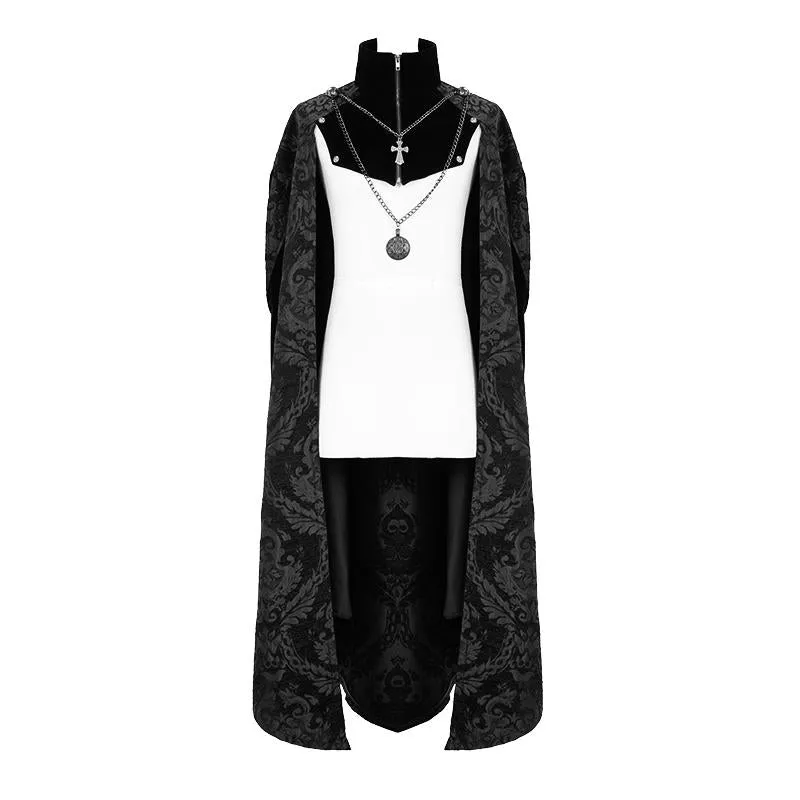 'Shadowplay' Gothic Cloak With Pendant