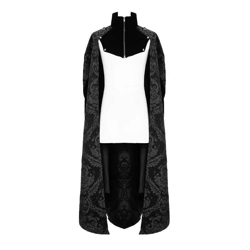 'Shadowplay' Gothic Cloak With Pendant