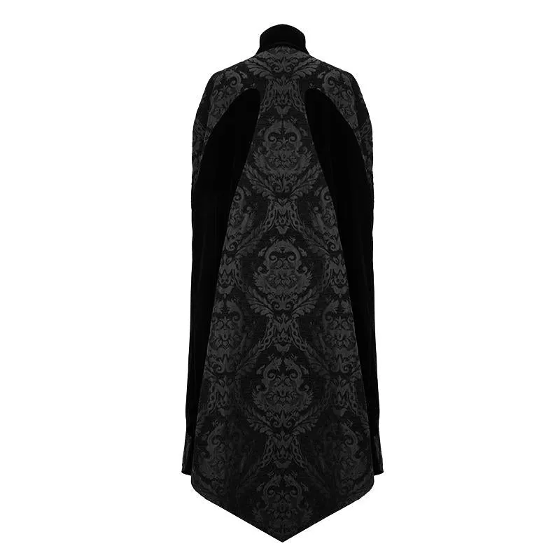 'Shadowplay' Gothic Cloak With Pendant