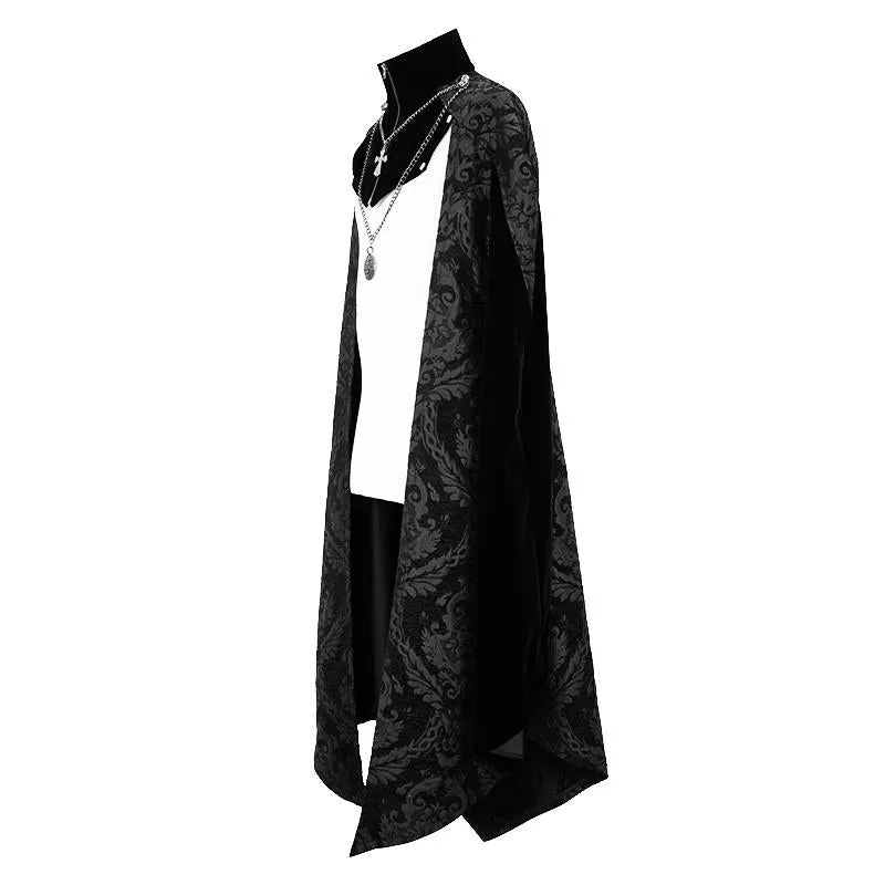 'Shadowplay' Gothic Cloak With Pendant