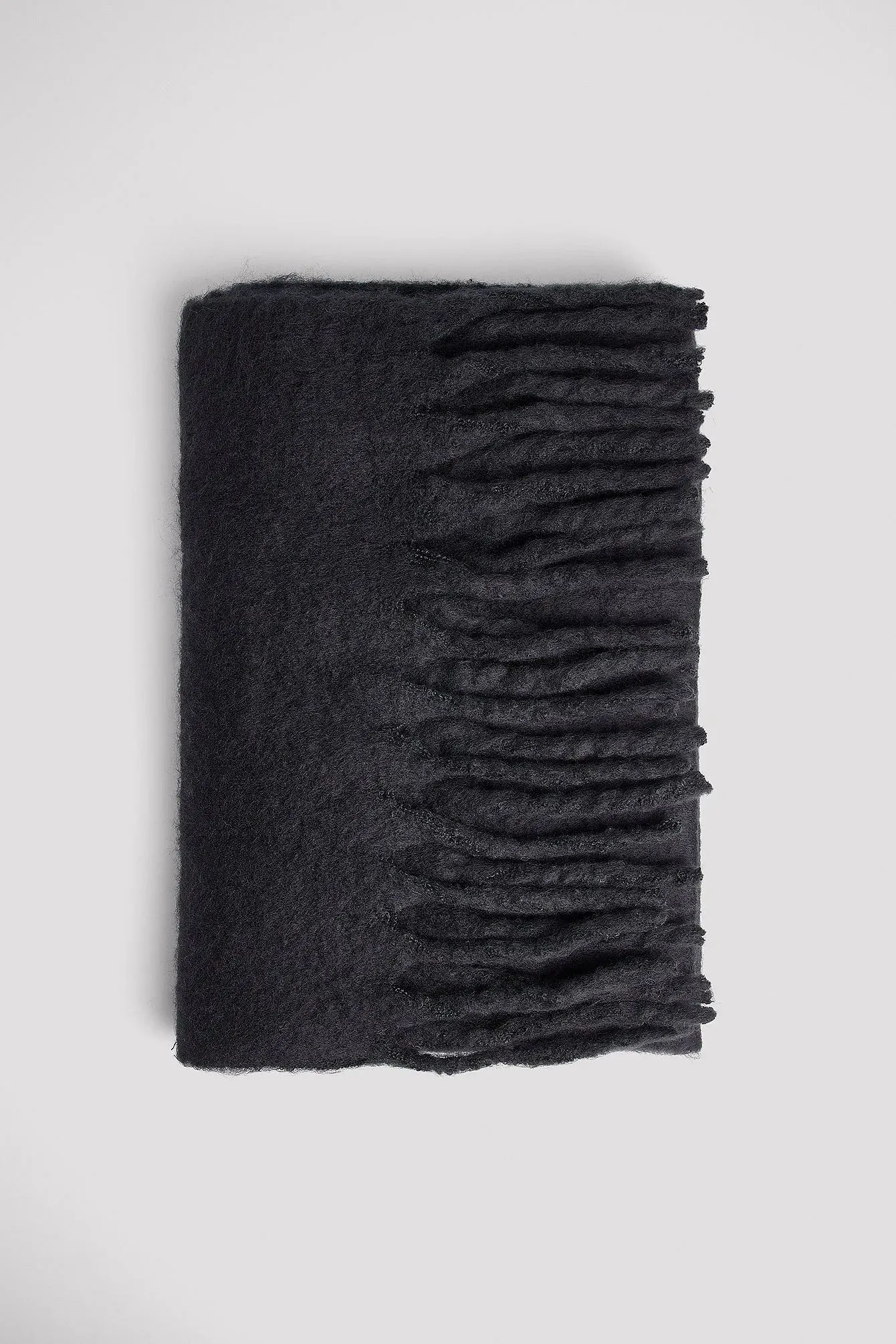 Soft Braided Tassle Scarf