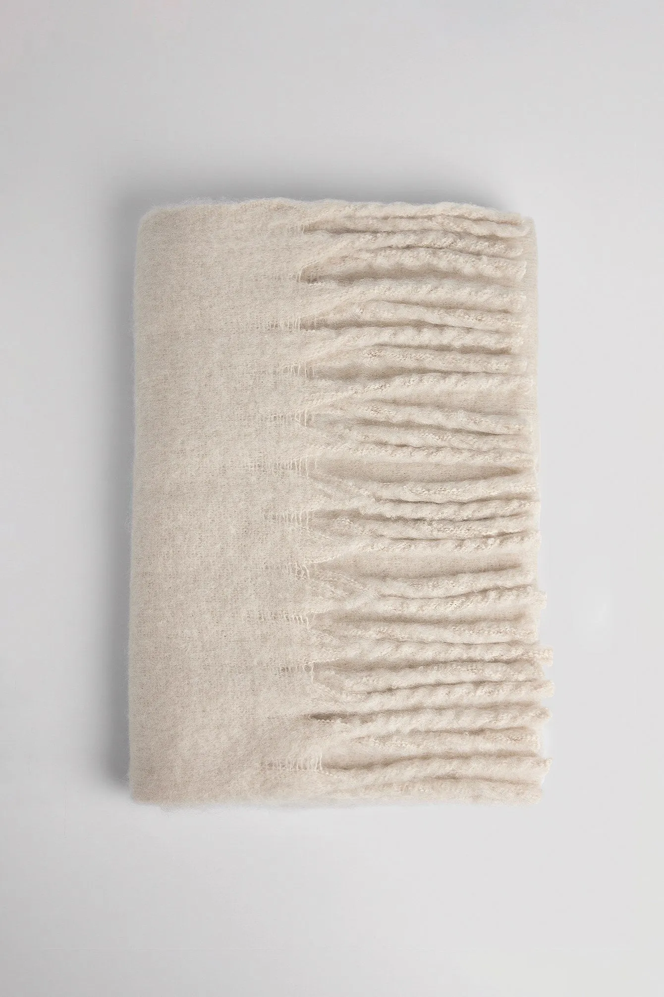 Soft Braided Tassle Scarf