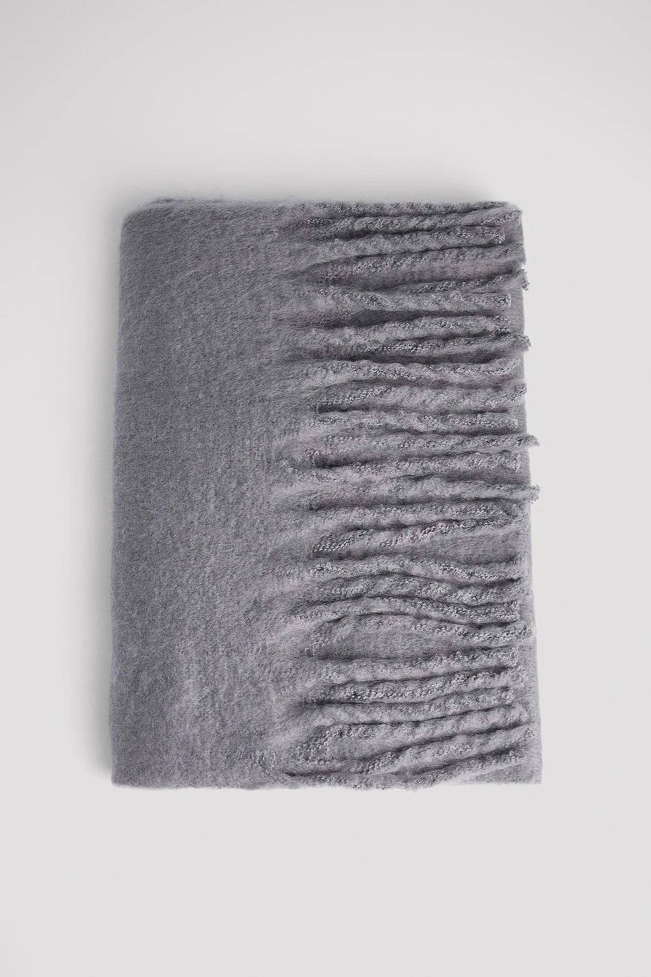 Soft Braided Tassle Scarf