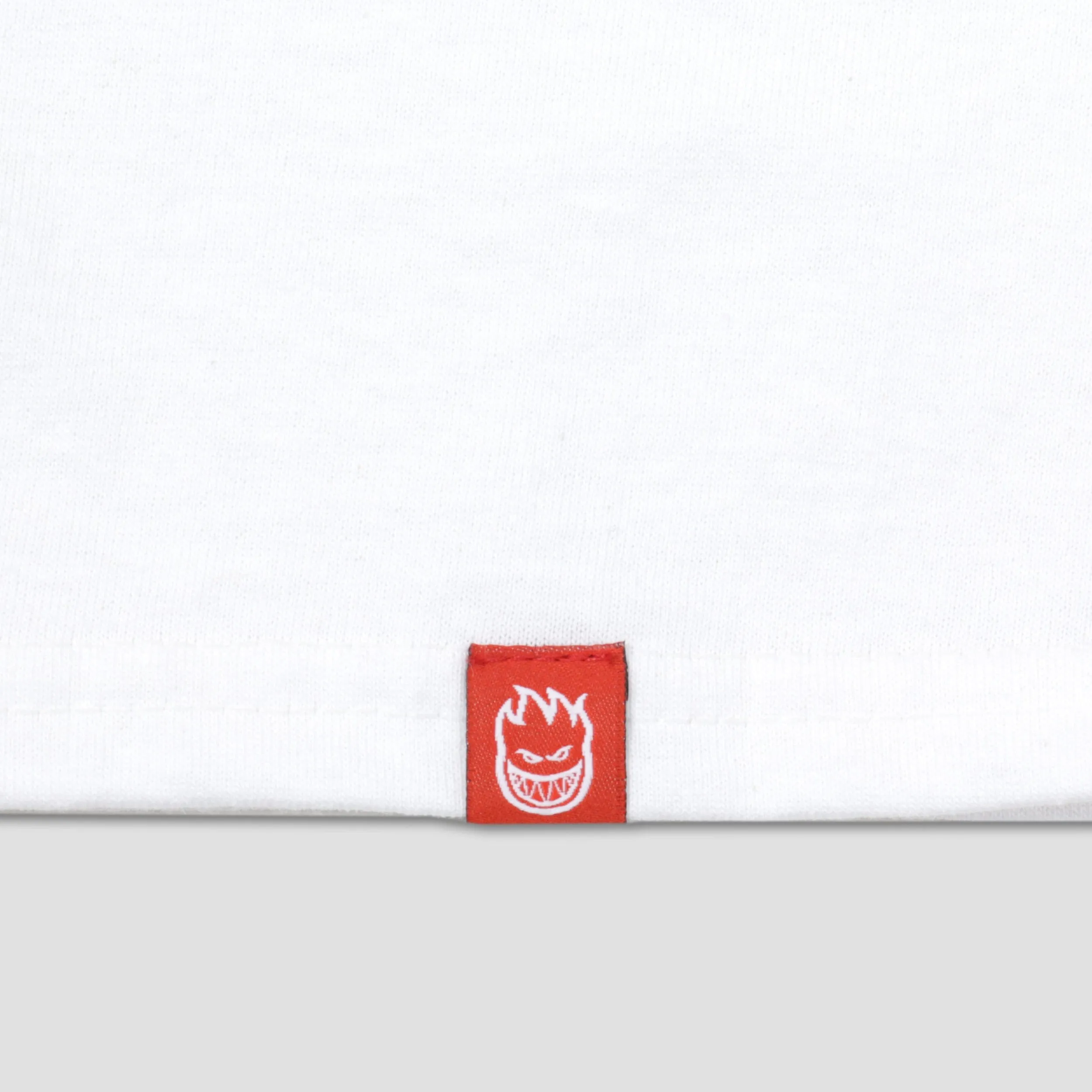 Spitfire Bighead Long Sleeve T-Shirt White / Red