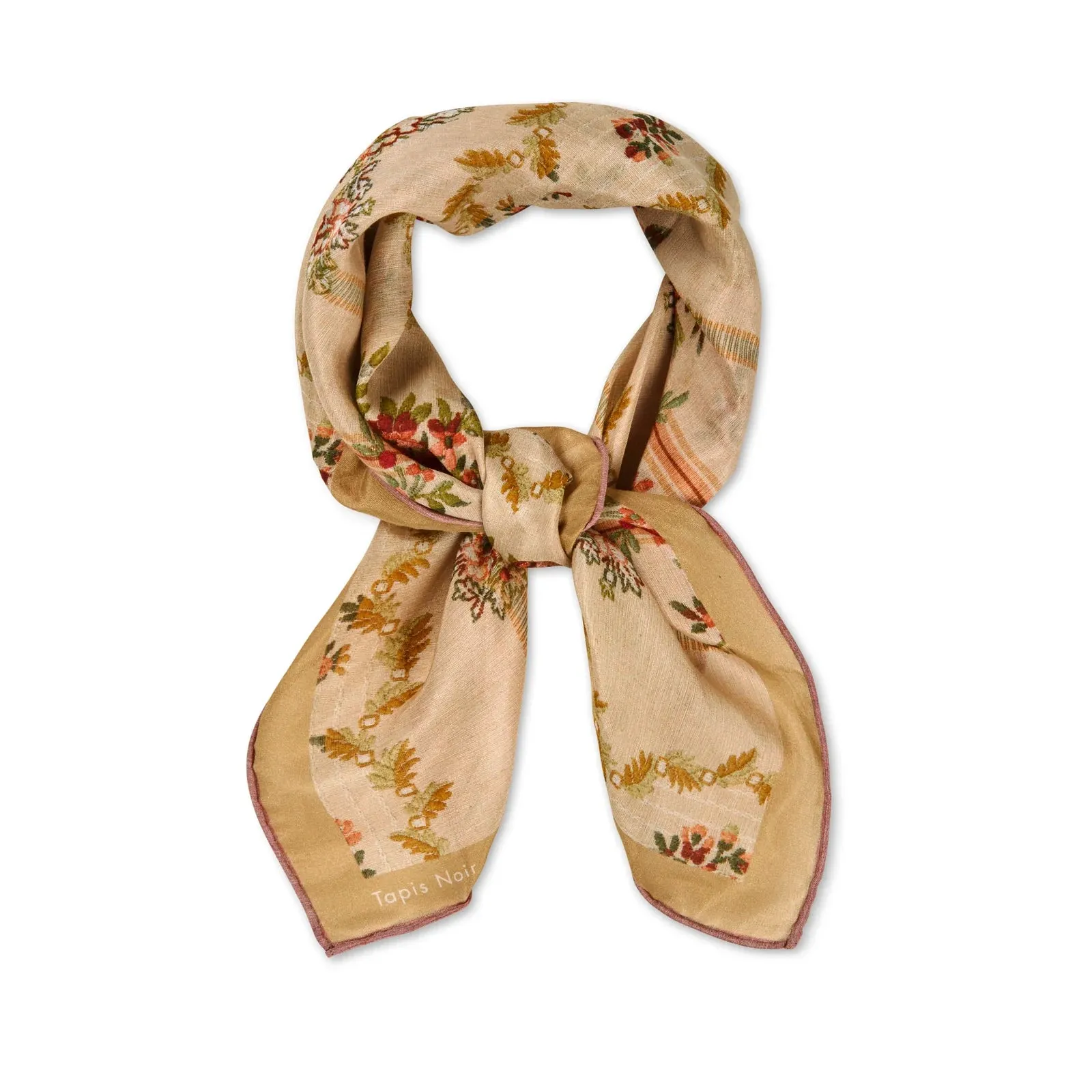 Tapis Noir Handkerchief Pastel Stripe