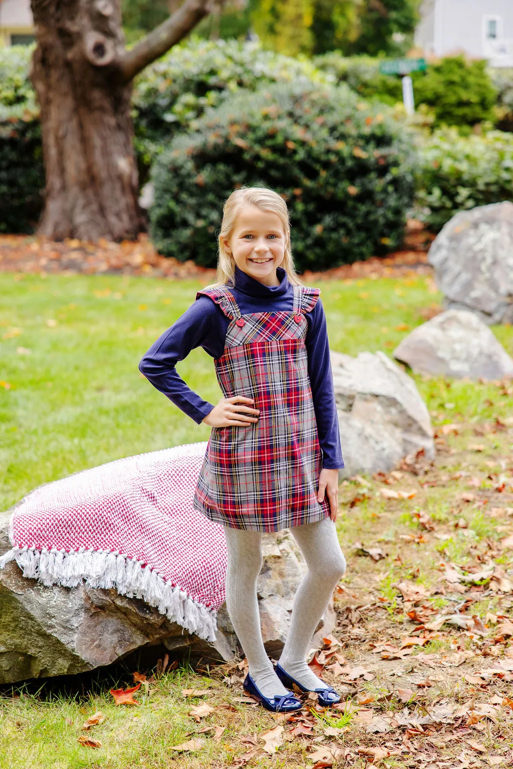 Tatum's Turtleneck & Onesie (Unisex) - Nantucket Navy