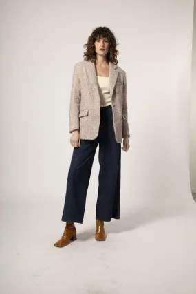 The Luana Woven Coat by FRNCH