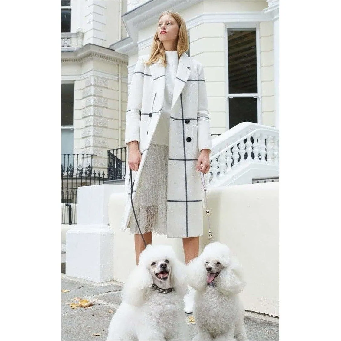 URBAN PLAID OVERCOAT
