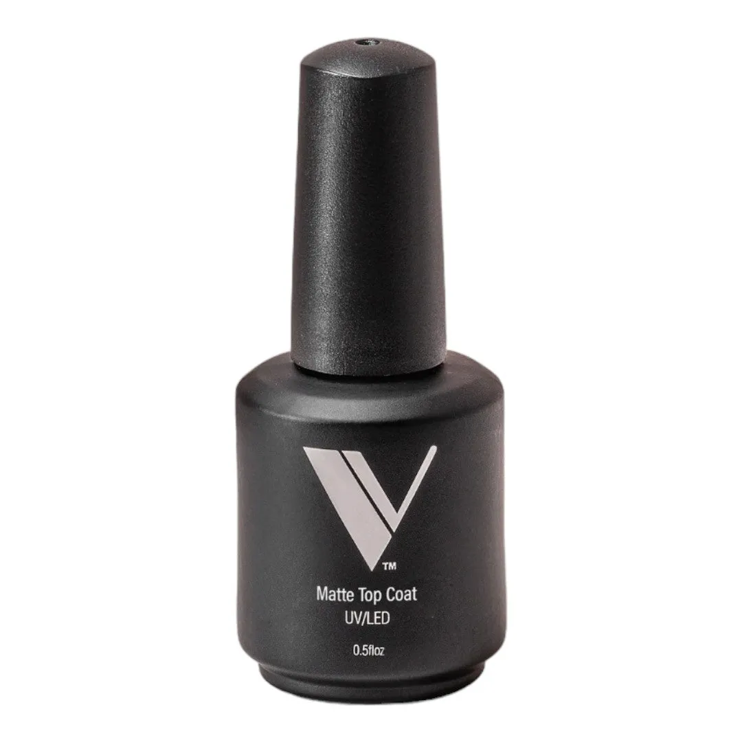V Beauty Pure Gel Top Coat - Non-Wipe Matte