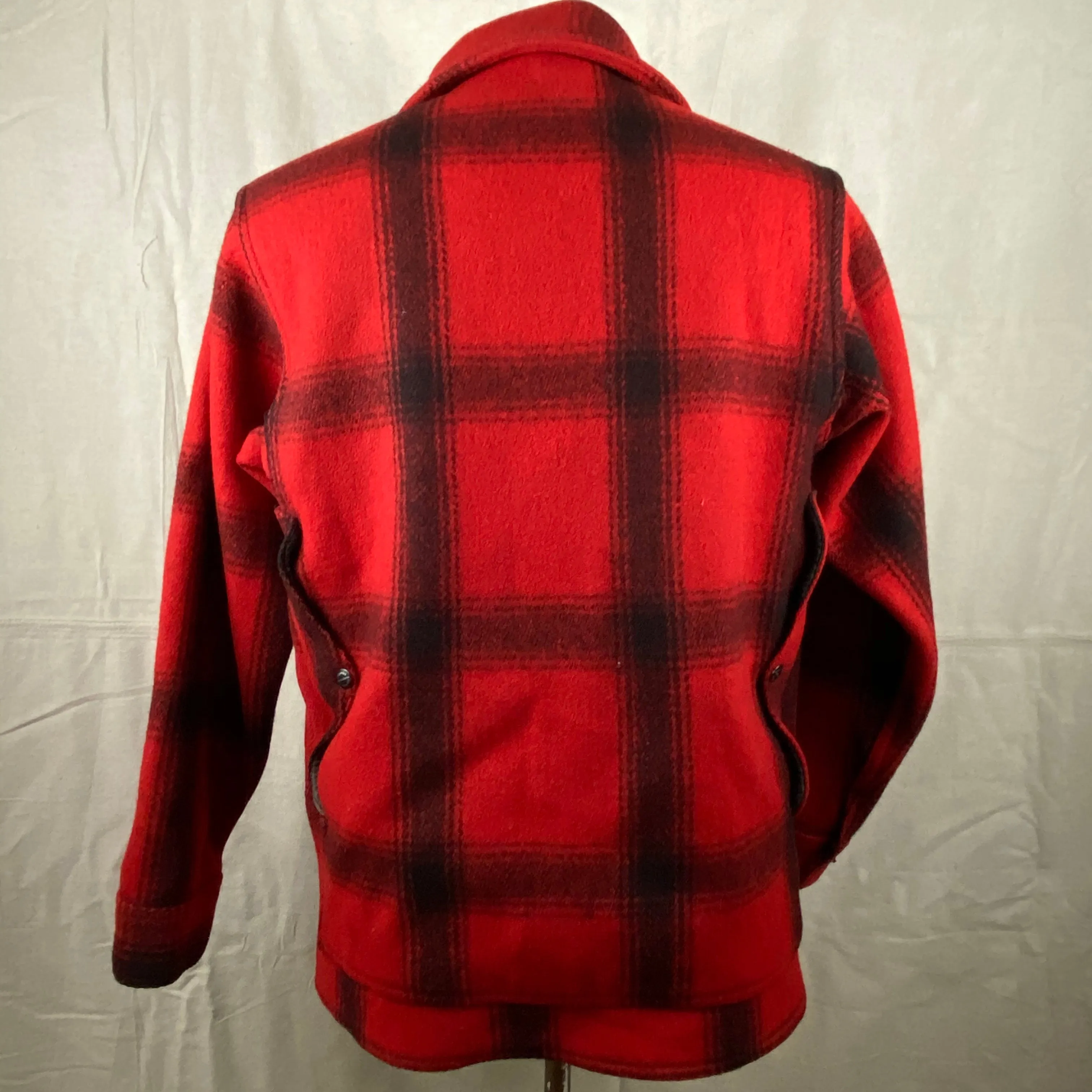 Vintage Union Made 75% Red Filson Hunter Wool Coat Style 85