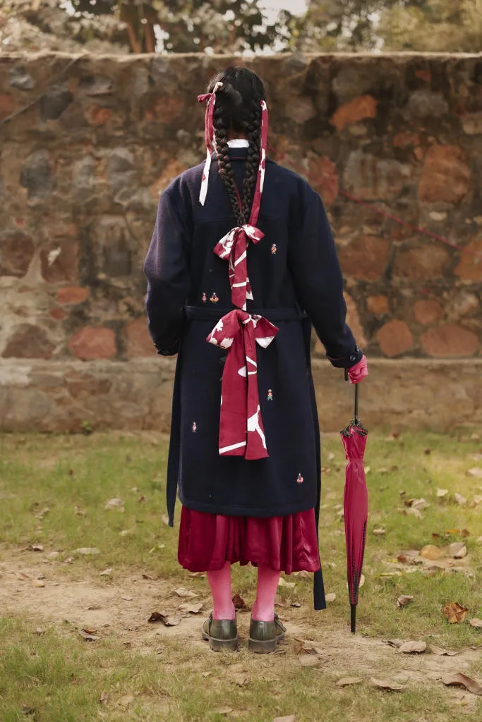 WILLOW BLUE OVERCOAT